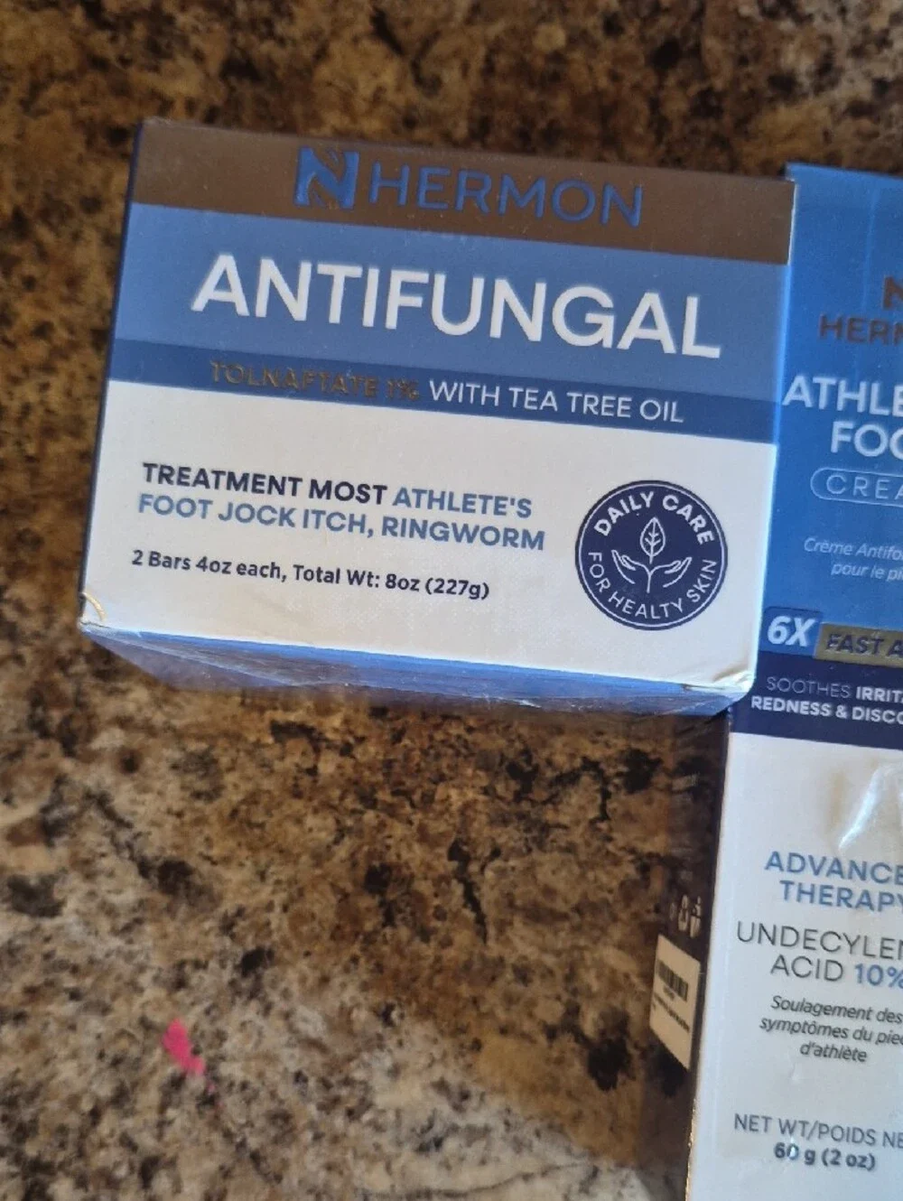 Hermon Antifungal & Athlete's Foot Cream Set - New
